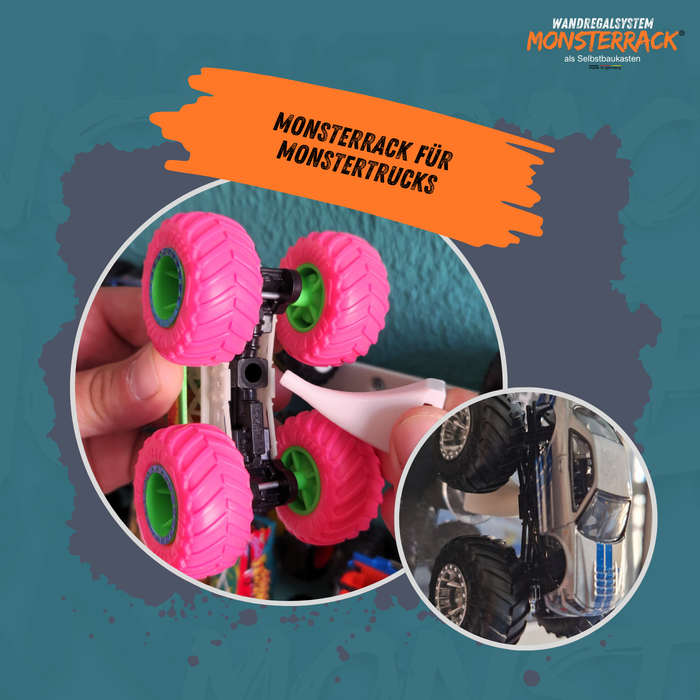 Das MONSTERRACK für HW Monstertruck u.v.m.
