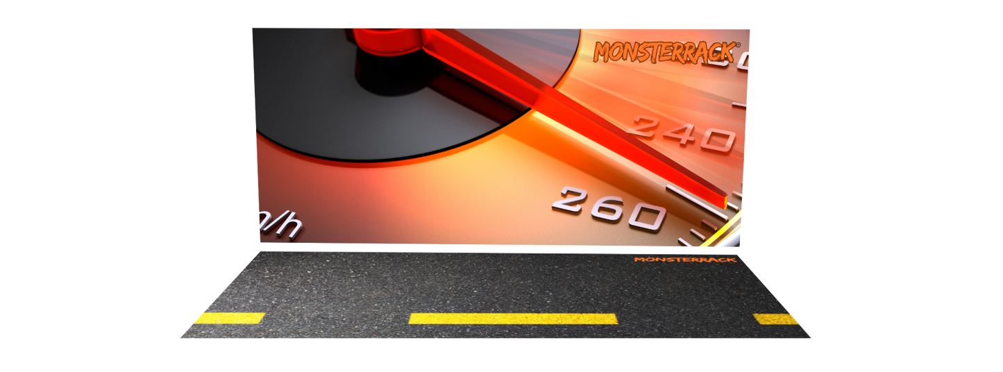 MONSTERRACK Design Sticker, verschiedene Motive