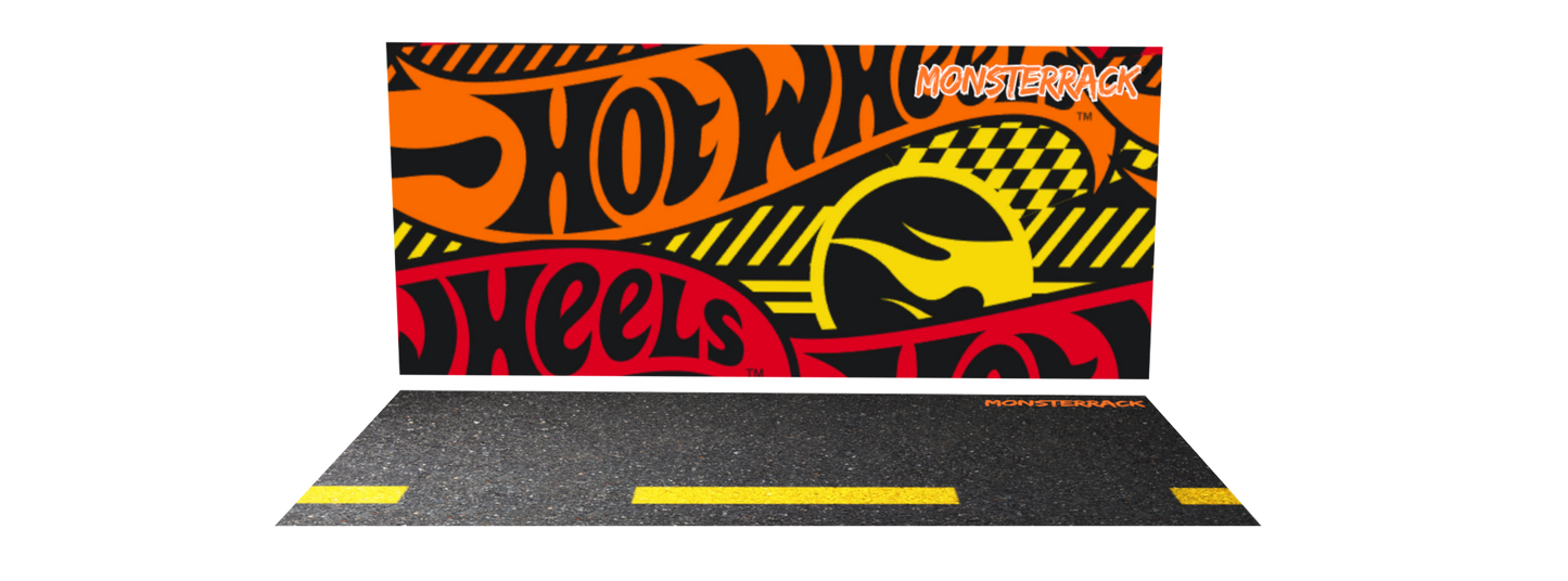 MONSTERRACK Design Sticker, verschiedene Motive